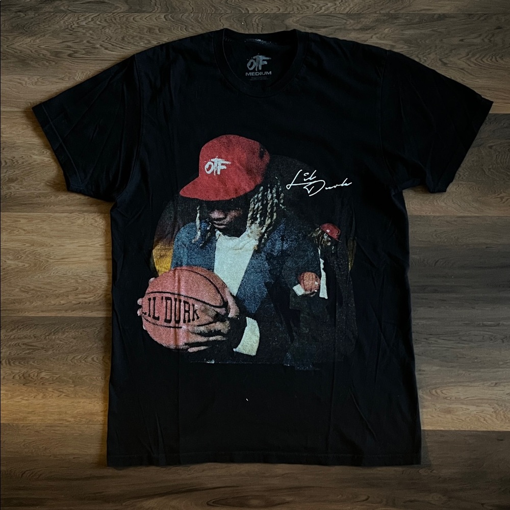 Official Lil Durk Black Graphic T-Shirt
